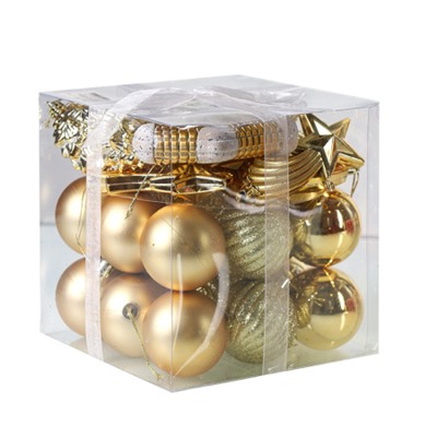 Елочные шары 31 штук 7 см Ассорти / HX-24 /уп 24/