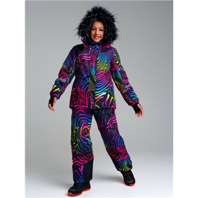 Комплект текстильный с полиуретановым покрытием для девочек: куртка, брюки