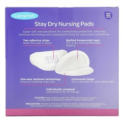 Lansinoh, Stay Dry Nursing Pads, 36 Pads