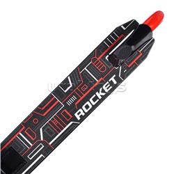 Самокат 2-х колесный ROCKET,колеса PU/ 145 мм,ABEC 7, красный