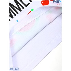 Футболка F48 белый
