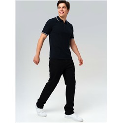 Джемпер трикотажный с воротником поло для мужчин