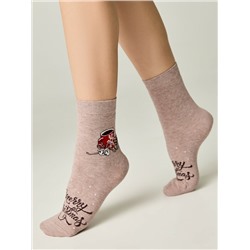 Новогодние БРЕСТСКИЕ НОСКИ ЖЕНСКИЕ 1137Е NEW YEAR