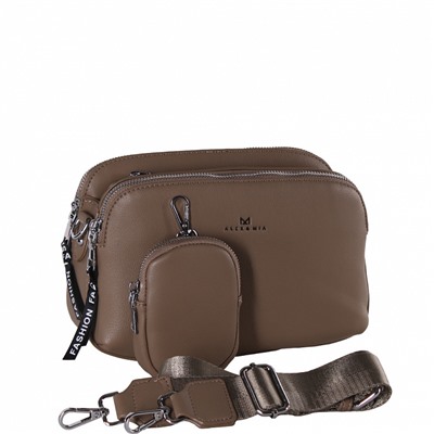 Сумка 7154LX khaki Alex&Mia
