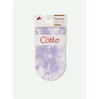 Носки женские CONTE FANTASY Плотные носки с рисунком «Purple mood»