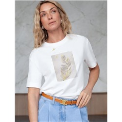 VILATTE Футболка D49.145