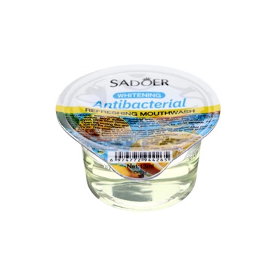 Ополаскиватель для полости рта антибактериальный SADOER, лимон, 10 шт. по 13 мл