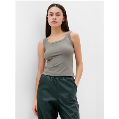 Майка женская MIST: Base, размер S, оливковая