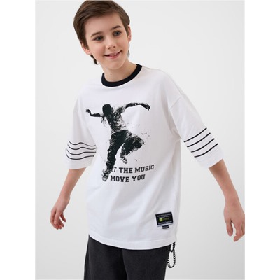 Фуфайка трикотажная для мальчиков (футболка)