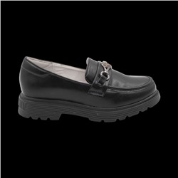 Лоферы AV635-3-1 черные