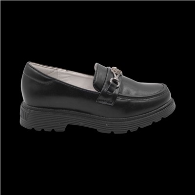 Лоферы AV635-3-1 черные