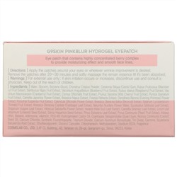 G9skin, Pink Blur Hydrogel Eyepatch, 100 g