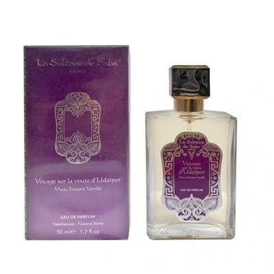 Парфюмерная вода La Sultane de Saba Voyage Sur La Route D'Udaipur Musc Encens Vanille унисекс 50 мл (Luxe)