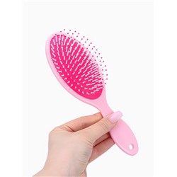 Расчёска массажная, 7×22 (±1) см, МИКС