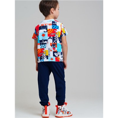 Комплект трикотажный для мальчиков: фуфайка (футболка), брюки