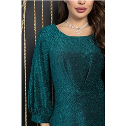 Платье Романтический вечер (бирюзовое) П11972