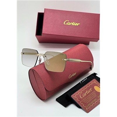 Набор женские солнцезащитные очки, коробка, чехол + салфетки #22944720