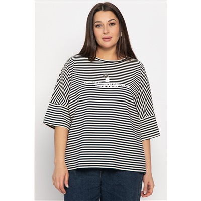 Блуза Монтана (бело-синяя) Б14887-20М