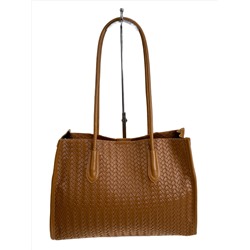 Женская сумка из искусственной кожи, цвет коричнево-рыжий