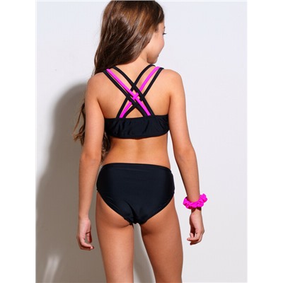 Купальный костюм трикотажный для девочек