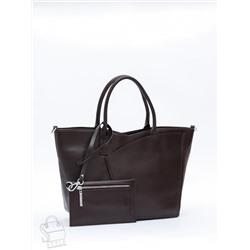 Сумка женская кожаная 1059C coffee Polina&Eiterou