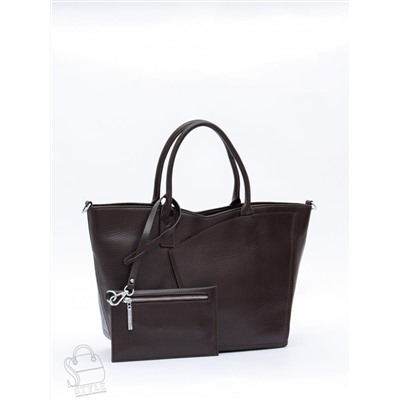 Сумка женская кожаная 1059C coffee Polina&Eiterou