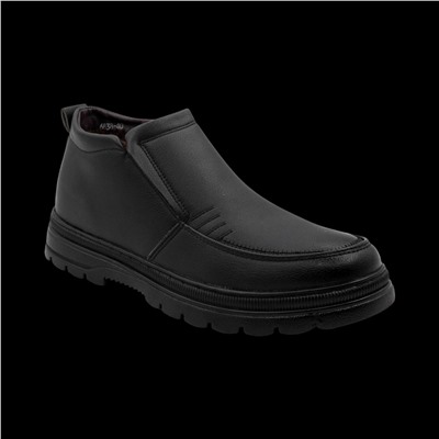 Ботинки на меху 6838 черные