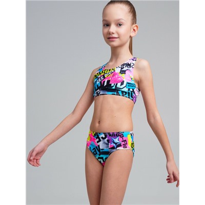 Купальный костюм трикотажный для девочек