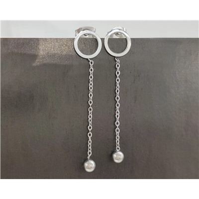 Серьги из стали