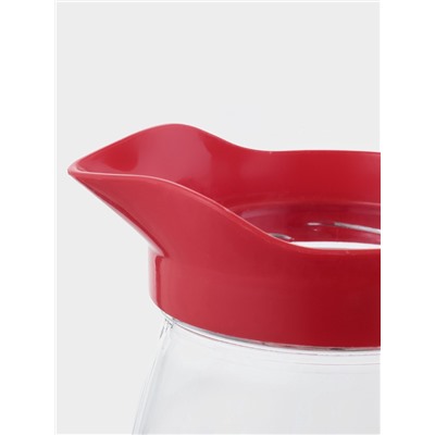 Набор для напитков «Сакура», 7 предметов: кувшин, 6 стаканов, стекло, прозрачный, розовый