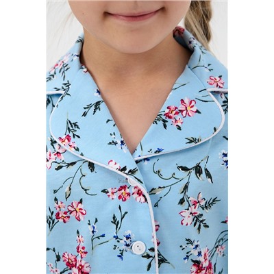 Пижама с брюками Бутоньерка кант НАТАЛИ, 1071259