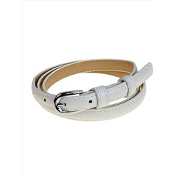 Ремень женский из искусственной кожи, цвет белый