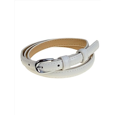 Ремень женский из искусственной кожи, цвет белый