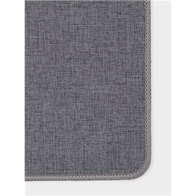 Коврик для сушки посуды Доляна Grey, 45×30 см, серый