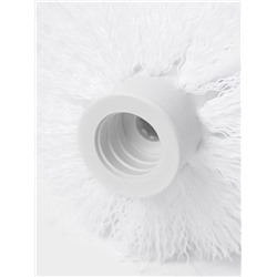 Насадка для ёршика, диаметр резьбы внутри 1.9 см, диаметр снаружи 2.8 см, 8×9 см, полипропилен