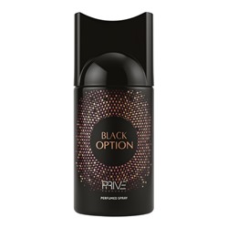 Дезодорант-спрей Prive BLACK OPTION женский, 250 мл