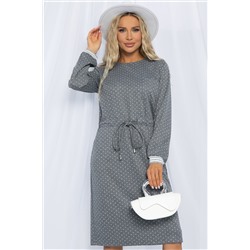 Платье Верона (серое) П11093