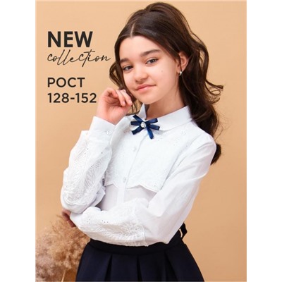 Блузка для девочки SP3229 (Белый)