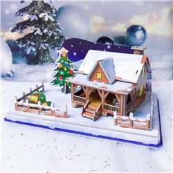 3D-ПАЗЛ РОЖДЕСТВЕНСКИЕ ДОМИКИ
