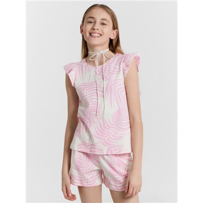 КОМПЛЕКТ ДЛЯ ДЕВОЧЕК (ФУТБОЛКА, ШОРТЫ) 197720