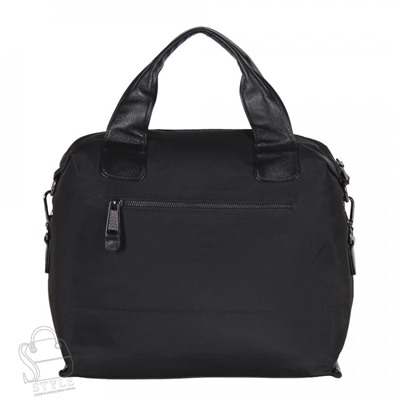 Сумка дорожная кожаная 916135-50M black Polina&Eiterou