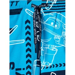 Комплект трикотажный для мальчиков: фуфайка (футболка), шорты