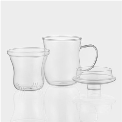 Кружка для заваривания «Софи», 350 мл, с ситом