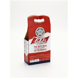 УЦЕНКА Набор «Будь», гель для душа и шампунь для волос во флаконах пиво, 2×500