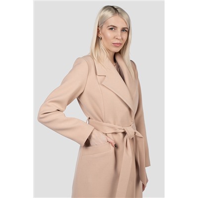 01-11482 Пальто женское демисезонное (пояс)