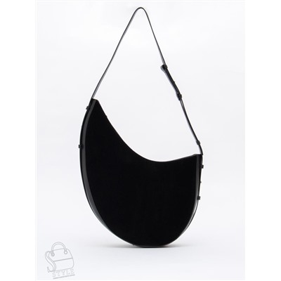 Сумка женская кожаная 1032MF black Polina&Eiterou  в Новосибирске