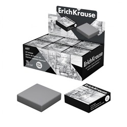 Ластик-клячка EK60789 Art а картоне, серый 40х35х12 мм ErichKrause