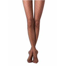 Фантазийные CONTE DOTS Колготки женские в горошек