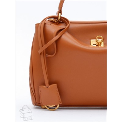 Сумка женская кожаная 1001MJ brown Polina&Eiterou  в Новосибирске