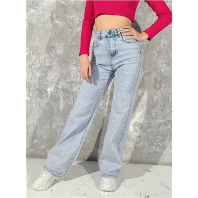 Джинсы женские трубы УЦЕНКА D35